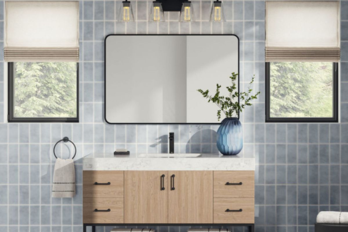 bathroom Copper Free Silver Mirror