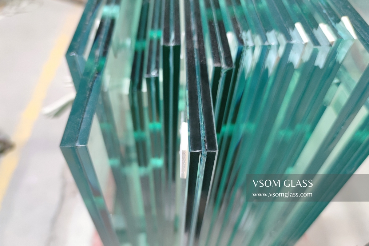 Customized Clear Laminated Tempered Glass